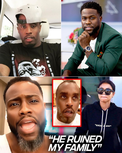 VIDEO: Kevin Hart Breaks Down After Diddy Blackmails Him With S3X Tape| His Wife Files For Divorce