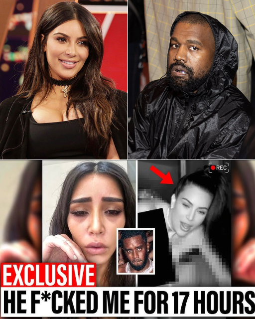 “He F*CKED Her Daily!” Kanye West LEAKS Video Of Kim Kardashian Being Diddy’s VIP Freak0ff Worker