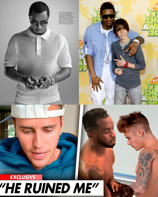 Justin Bieber & Usher Teams Up & Exp0ses How Diddy F0rced Them Into His S3 Cu!t