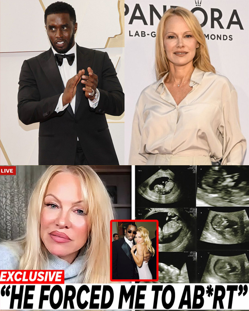 Pamela Anderson revela que Diddy a engravidou 6 vezes em festas assustadoras…!?