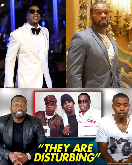 50 Cent e Nas se unem para expor as festas de Jay Z com R Kelly e Diddy