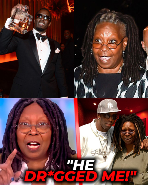 Whoopi Goldberg QUEBRA O SILÊNCIO sobre como Diddy a atraiu para sua festa para seduzi-la!